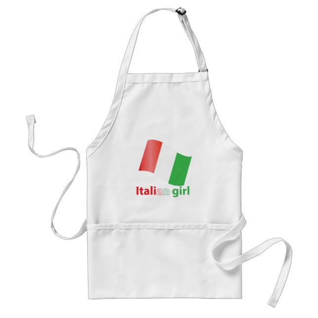 Delantal Chica italiano (Frente)