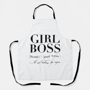 Delantal Chica Jefe Tshirt, Chica Jefe