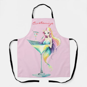 Delantal Chica Mermaid Martini Thunder_Cove