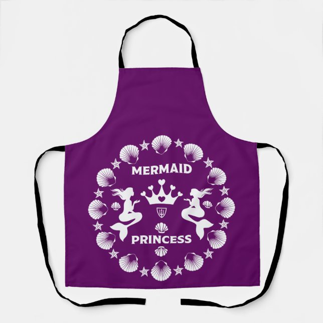 Delantal Chica Mermaid Princess (Anverso)