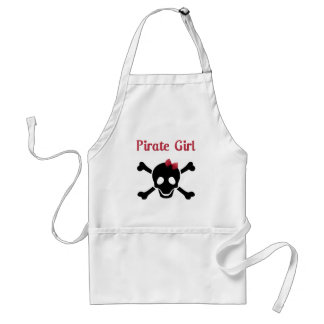Delantal Chica pirata