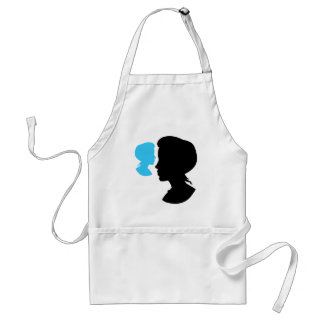 Delantal Chica victoriana Silhouette Cameo