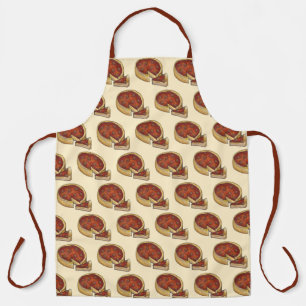 Delantal Chicago Illinois Deep Dish Pepperoni Pizza