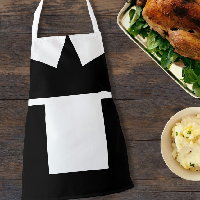Delantal Chicas Apron con traje de peregrino de acción de g (Transform your little lady into a Thanksgiving heroine with this Pilgrim-inspired costume apron)