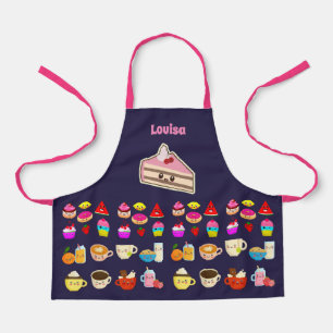 Delantal Chicas dulces cocinando Fiesta de hornear Alimento