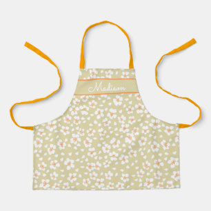 Delantal Chicas florales de margarita llaman Apron personal