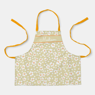 Delantal Chicas florales de margarita llaman Apron personal