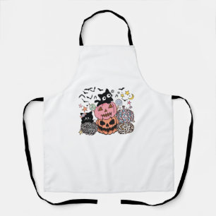 Delantal Chicas Halloween Ropa de Calabaza de Gato Ropa de
