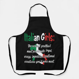 DELANTAL CHICAS ITALIANOS