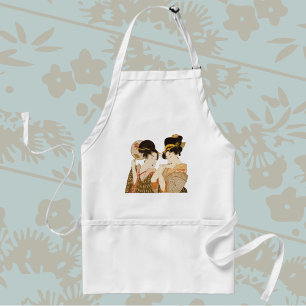 Delantal Chicas japoneses de Geisha en Kimonos