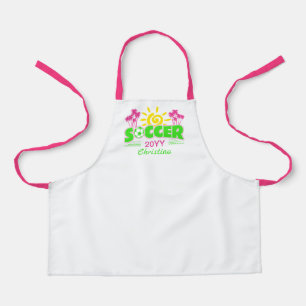 Delantal Chicas Soccer Sunshine Palm Trees
