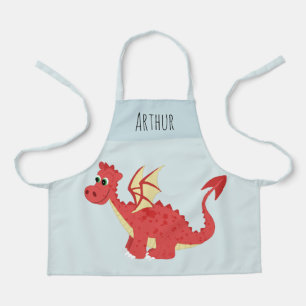Delantal Chicos chicos curados y mágicos niños dragones r