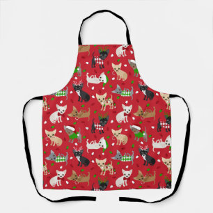 Delantal Chihuahua All Coats navidades