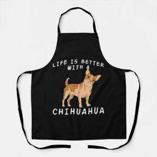 Delantal Chihuahua Ama A La Madre Perra Chiuaua Amantes De