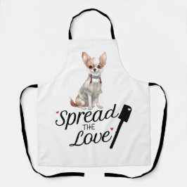 Delantal Chihuahua Difunde El Amor