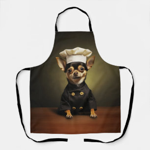 Delantal Chihuahua Dog Chef