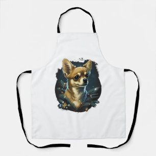 Delantal Chihuahua Feliz Navidad Árbol de Navidad Bonito