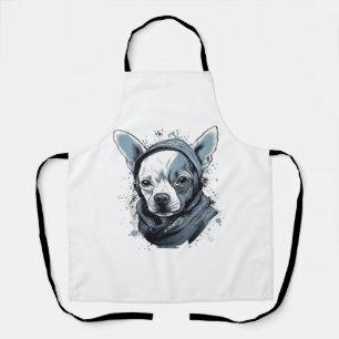 Delantal Chihuahua Guay Perro rap Hip-Hop Gangster