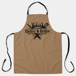 Delantal "Chillin' & Grillin'" BBQ Apron