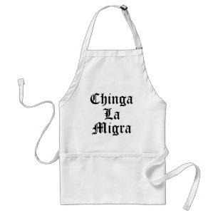 Delantal Chinga LA Migra