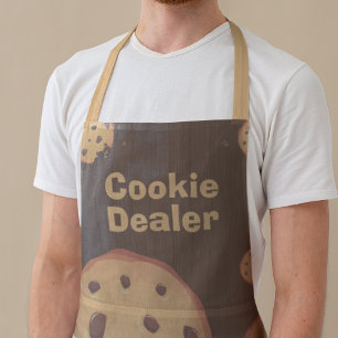 Delantal Chip de chocolate para distribuidores de cookies