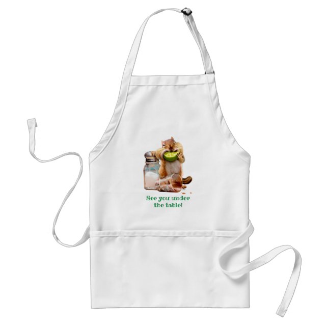 Delantal Chipmunk Con Lime (Frente)