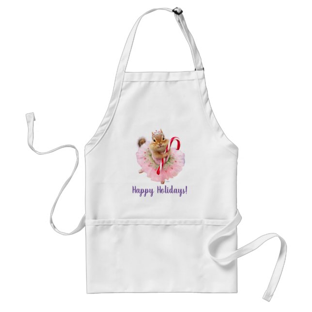 Delantal Chipmunk Plum Fairy (Frente)
