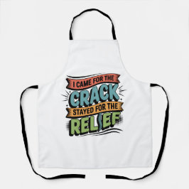 Delantal Chiropractor Back Relief Gratificación divertida