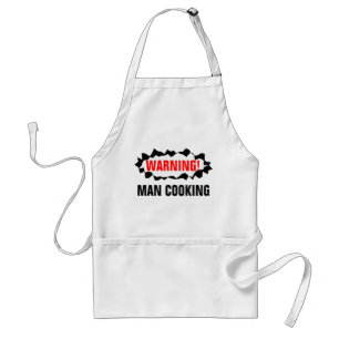 Delantal chistoso del Bbq para cocinar amonestador