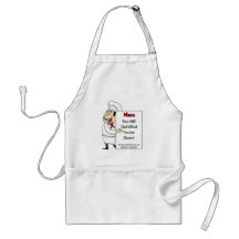 Delantal chistoso del cocinero