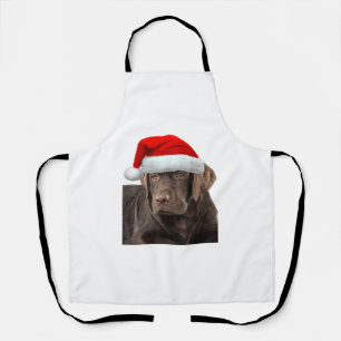 Delantal Chocolate Lab Shirt Labrador Recuperador Perro Chr