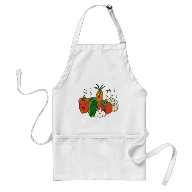 Delantal Choir of vegetables (Frente)