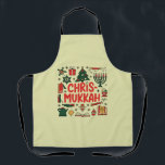 Delantal Chrismukkah Hanukkah Navidades judío Religioso<br><div class="desc">Chrismukkah Hanukkah Navidades judío Religioso</div>