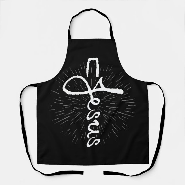 Delantal Christian Apron - Jesús (Anverso)