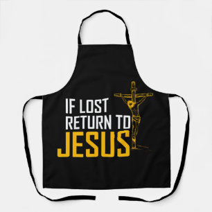 Delantal Christian Apron - Si Perdiste Regresar A Jesús