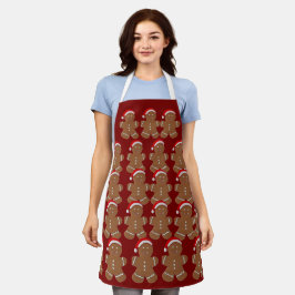 Delantal christmas cookie kitchen apron