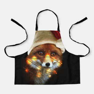 Delantal Christmas fox