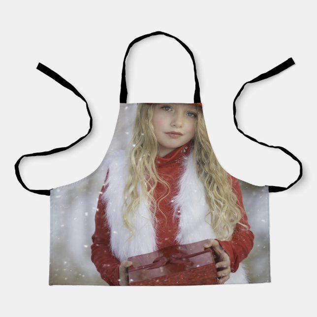 Delantal Christmas Girl (Anverso)