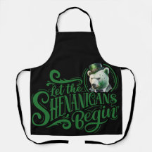 Chubby Boo Boo Gangsta Apron "Los engaños empiezan