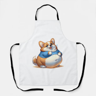Delantal Chubby Corgi Hoodie - Acogedor Ropa de Perro