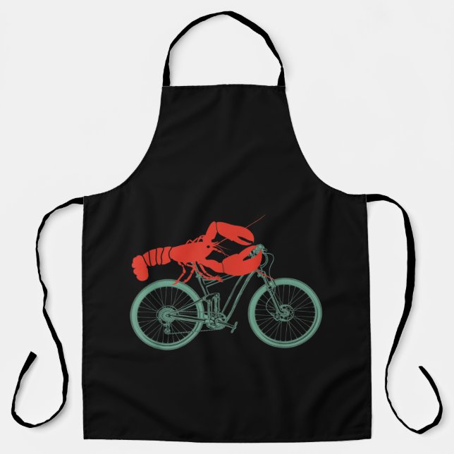 Delantal Ciclista divertida ciclista ciclista ciclista cicl (Anverso)