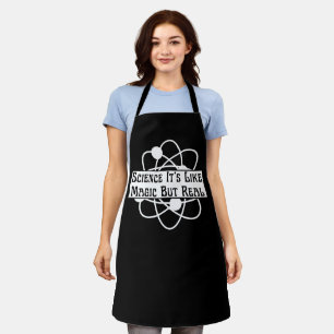 Delantal ciencia de moda es como la magia pero real