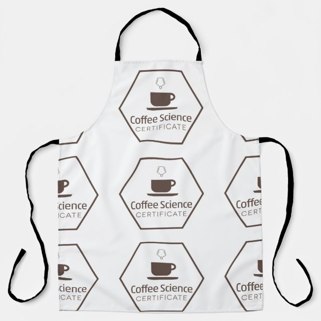 Delantal "Ciencia del café" (Anverso)