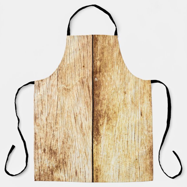 Delantal Cierre del abstracto de fondo de textura de madera (Anverso)