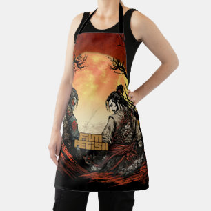 Delantal Cineasta Kung Fu Película Película Película Pelea 