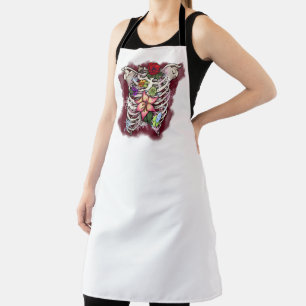 Delantal Cinta Floral de acuarela