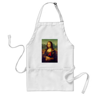 Delantal Cinta roja Mona Lisa