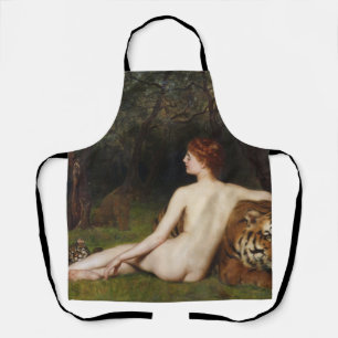 Delantal Circe (Mujer Con Gatos Salvajes) (por John Collier