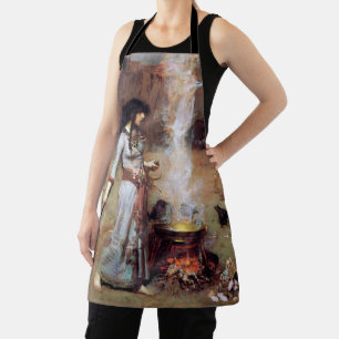 Delantal Círculo mágico, John William Waterhouse