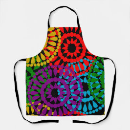 Delantal Círculos grandes